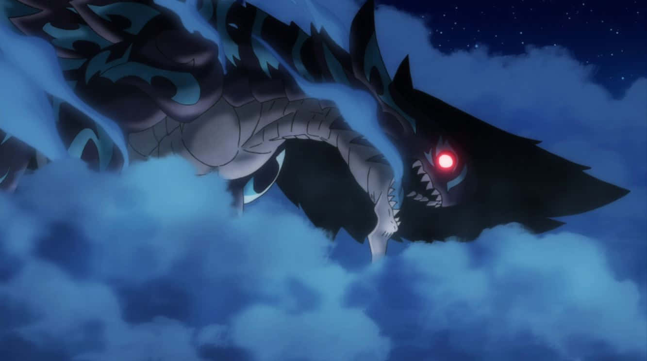 Acnologia, dragon of magic, glowing red eye, HD Desktop Wallpaper