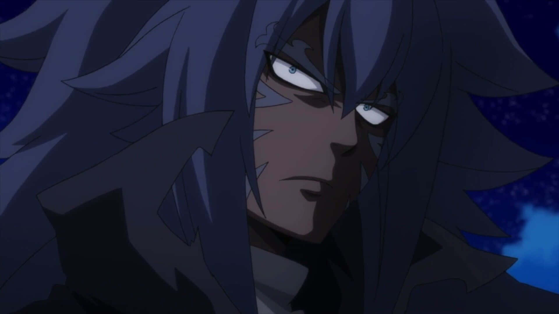 Acnologia, black dragon, starry night sky, Full HD Desktop Wallpaper