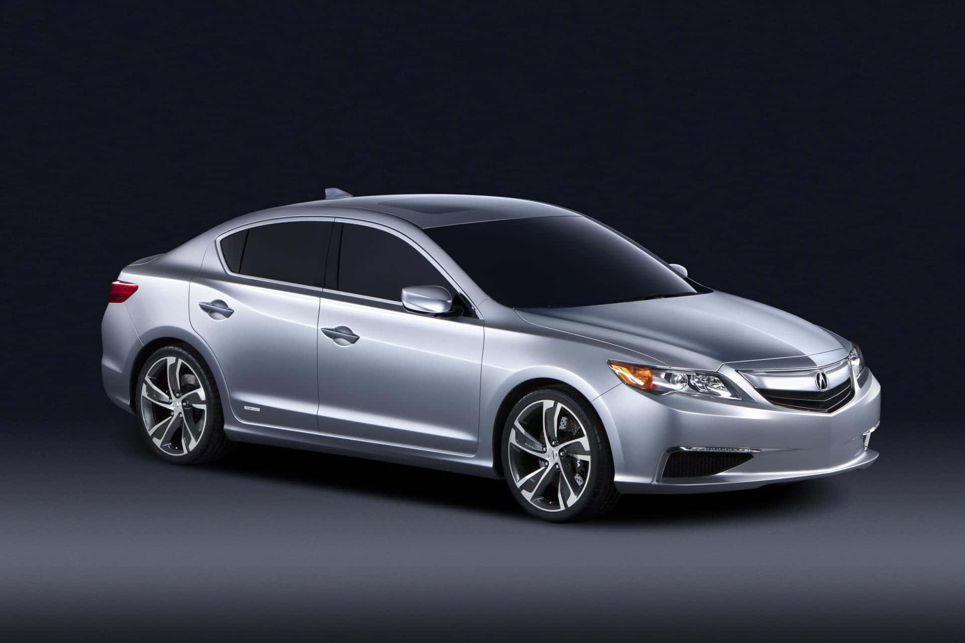 Acura ILX, silver, alloy wheels, Full HD Desktop Wallpaper