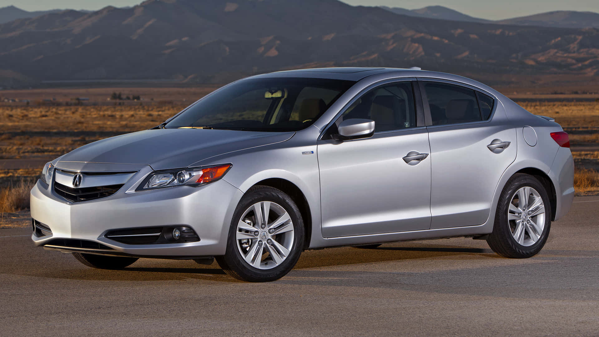Acura ILX, silver, scenic road, Full HD Desktop Wallpaper