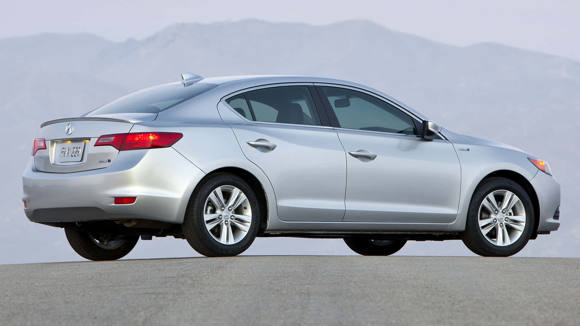 Acura Ilx, silver, paved road, Full HD Desktop Wallpaper