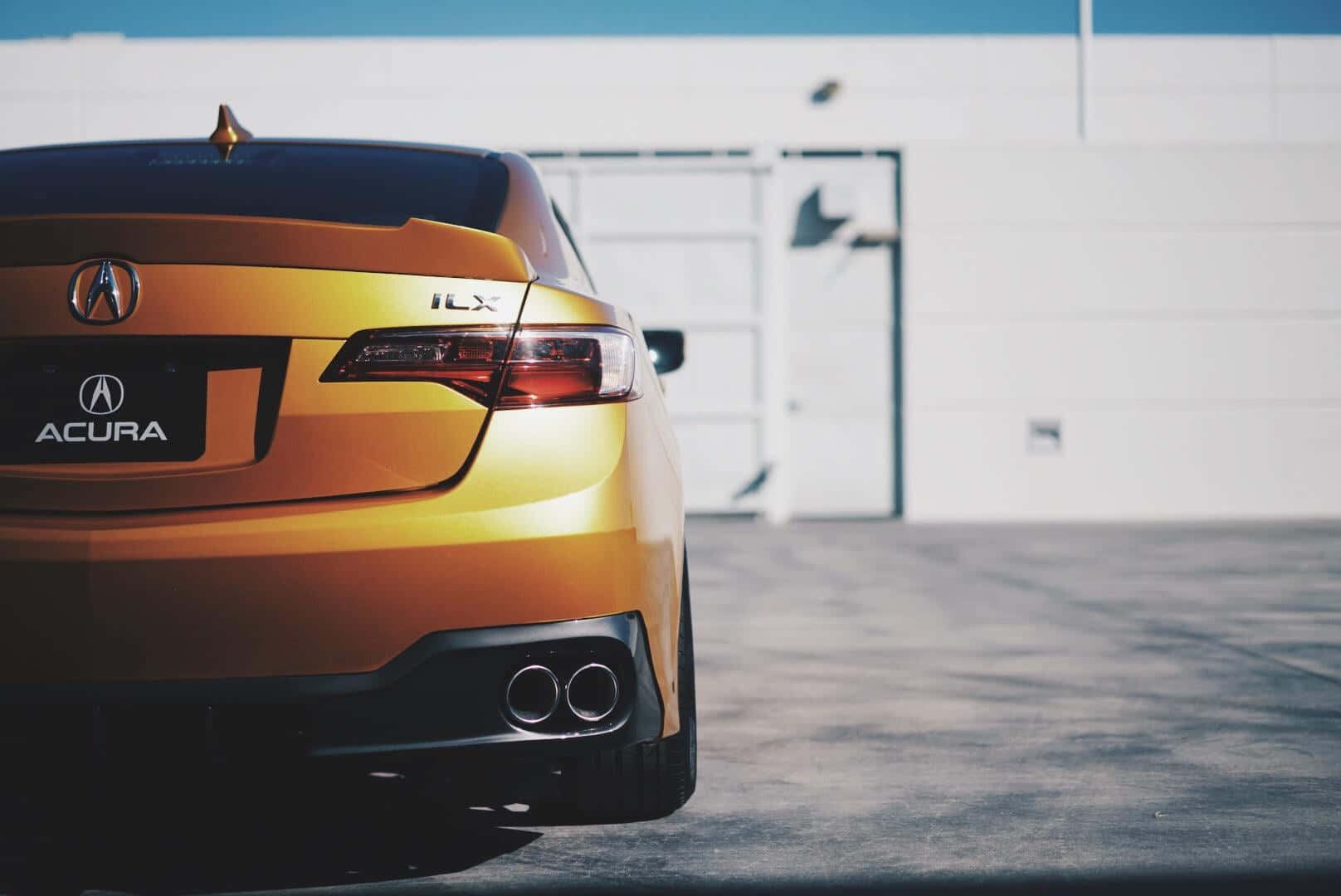 Acura ILX, gold, sleek, HD Desktop Wallpaper