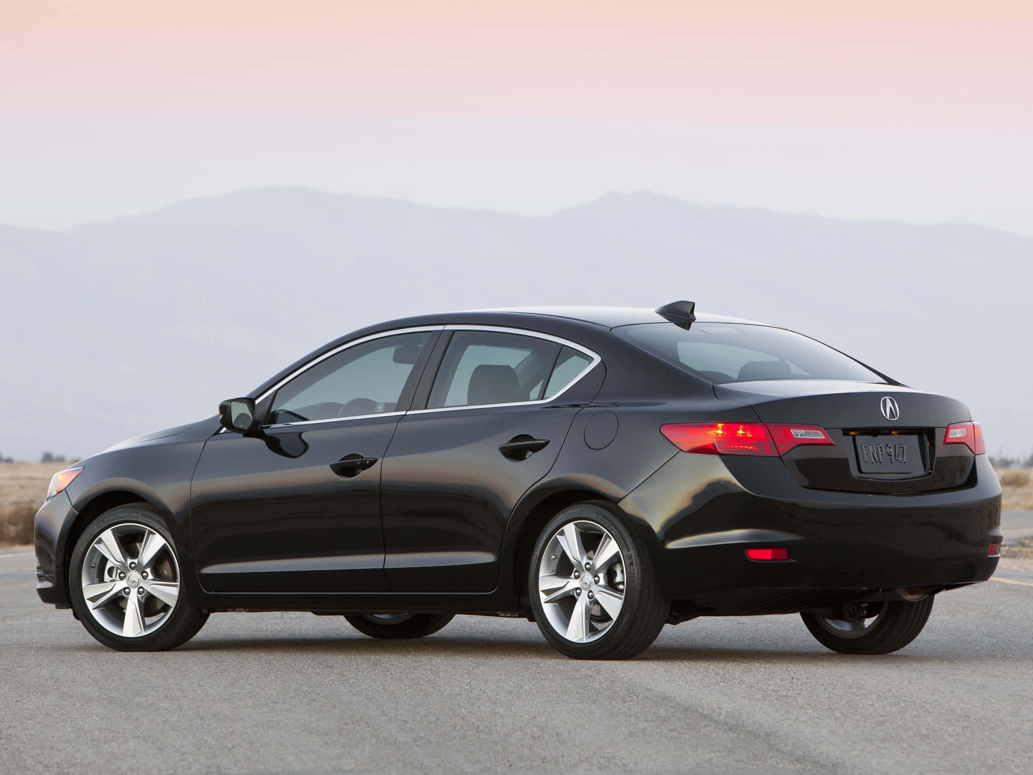 Acura ILX, black, paved road, Full HD Desktop Wallpaper