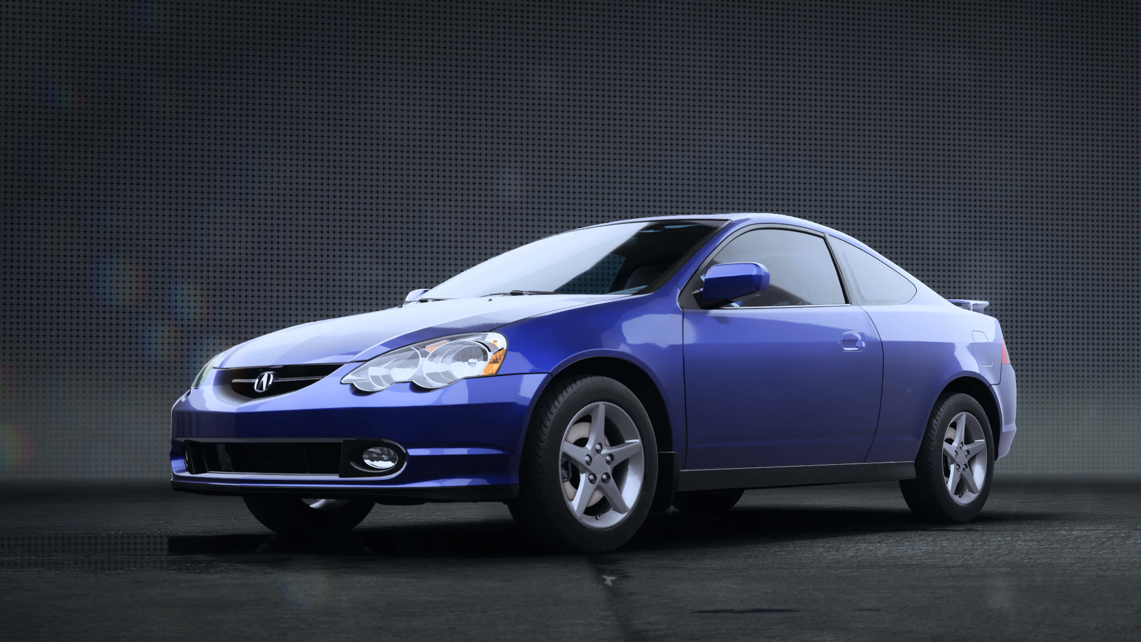 Acura RSX, blue, coupe, 4K Desktop Wallpaper