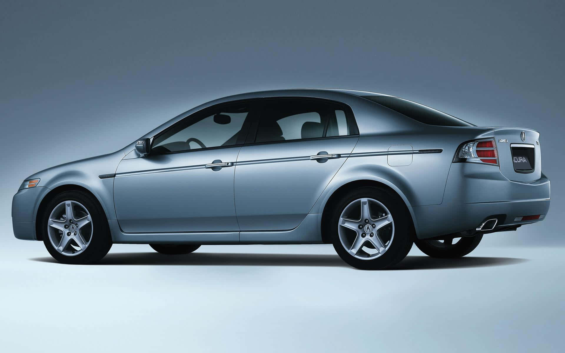 Acura TL, silver, profile, Full HD Desktop Wallpaper