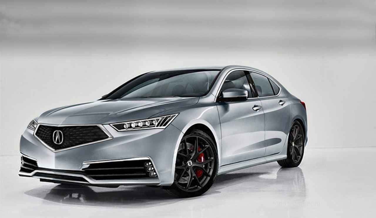 Acura TLX, silver, black rims, HD Desktop Wallpaper