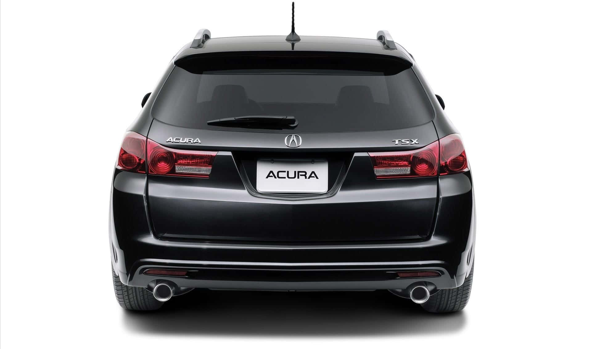 Acura TSX, black, station wagon, Full HD Desktop Wallpaper