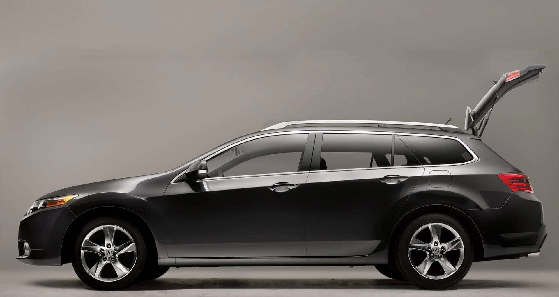 Acura TSX, black, station wagon, Full HD Desktop Wallpaper