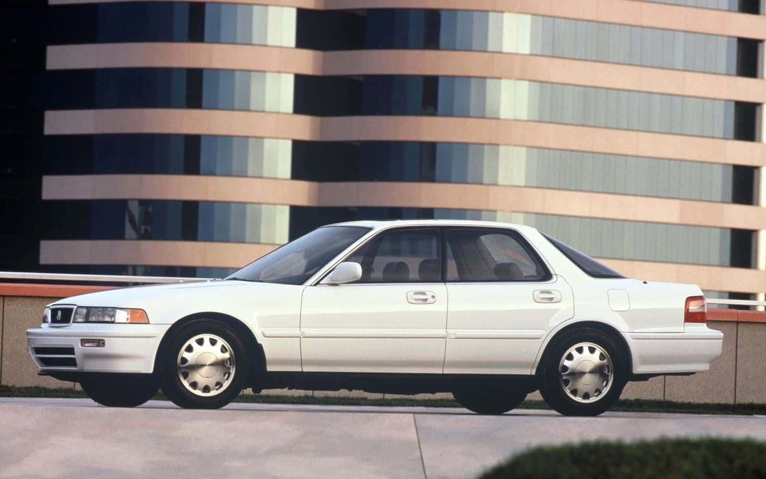 white, Acura Vigor, 1990s sedan, HD Desktop Wallpaper