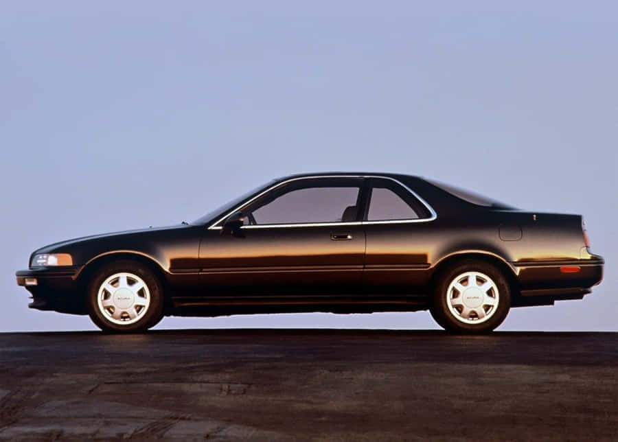 Acura Vigor, black, silver wheels, SD Desktop Wallpaper