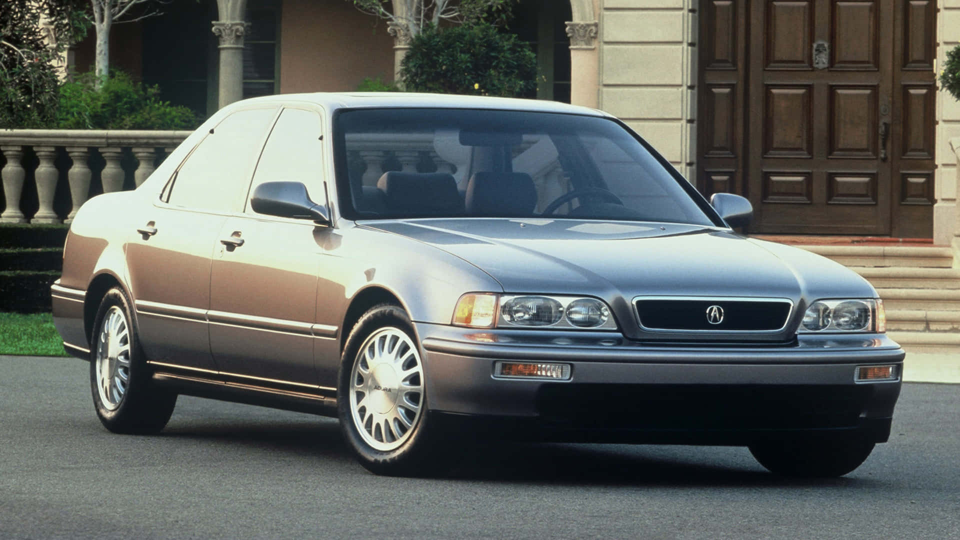 Acura Vigor, luxury sedan, silver, Full HD Desktop Wallpaper