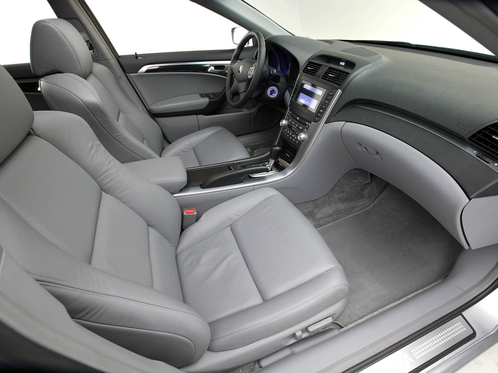 Acura, silver, gray leather interior, Full HD Desktop Wallpaper