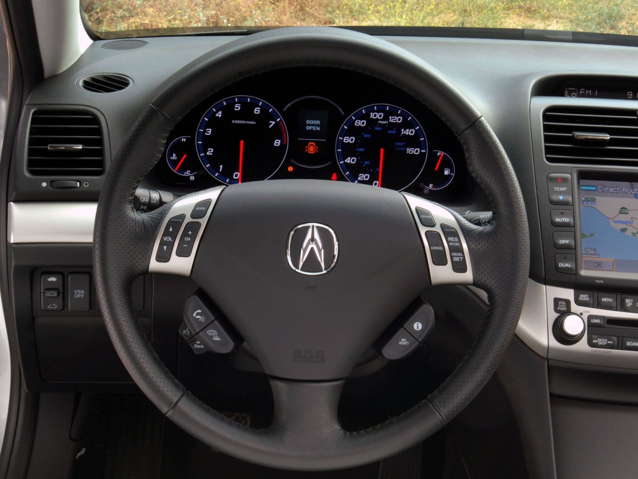 Acura, steering wheel, dashboard, Full HD Desktop Wallpaper