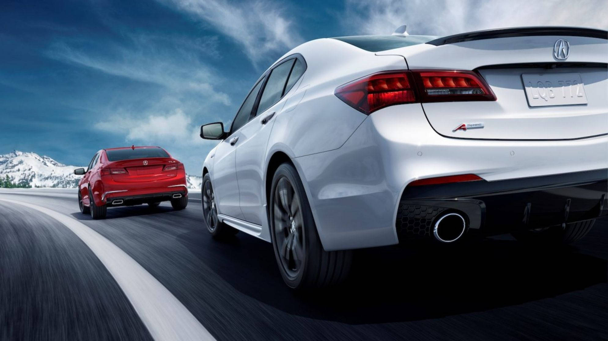 Acura, red, white, Full HD Desktop Wallpaper