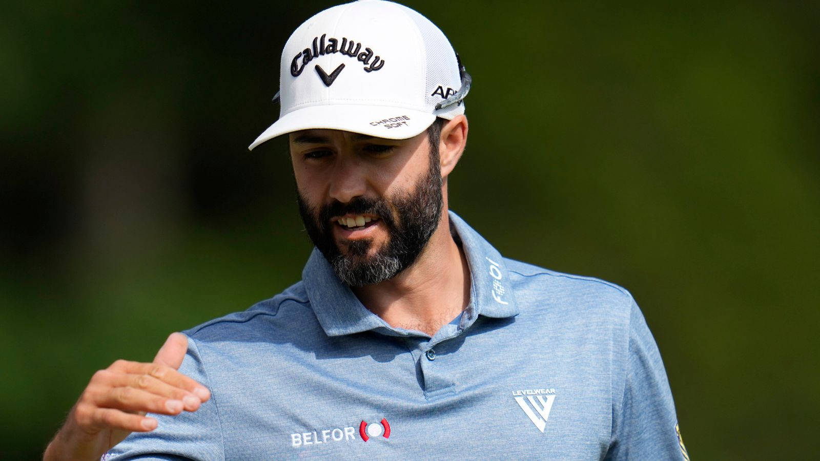 Adam Hadwin, golf course, beard, HD Desktop Wallpaper