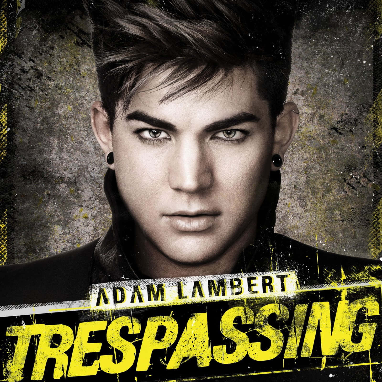 Adam Lambert, TRESPASSING, yellow, HD Desktop Wallpaper