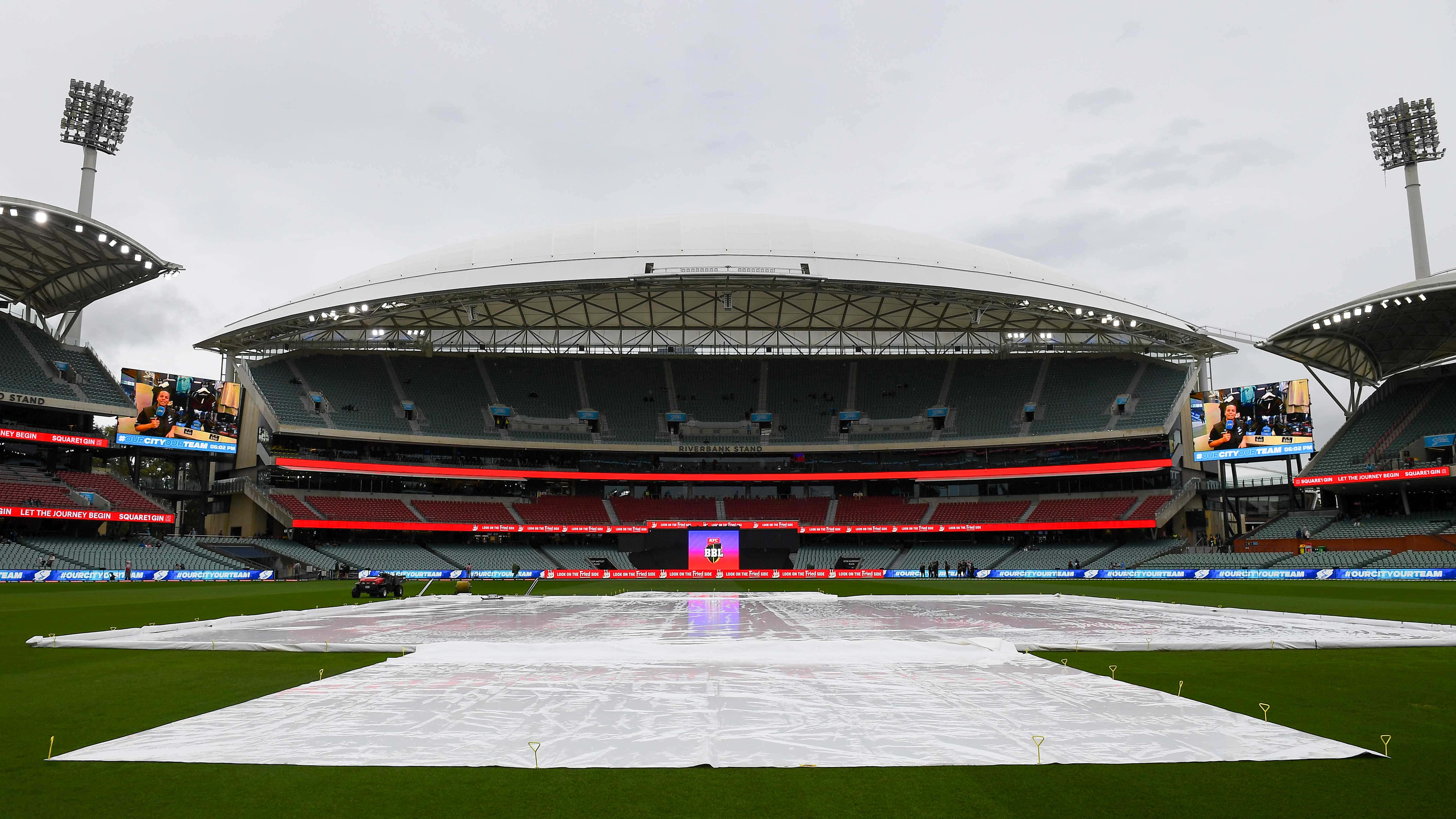 Adelaide Oval, cricket ground, white protective cover, 5K Desktop Wallpaper