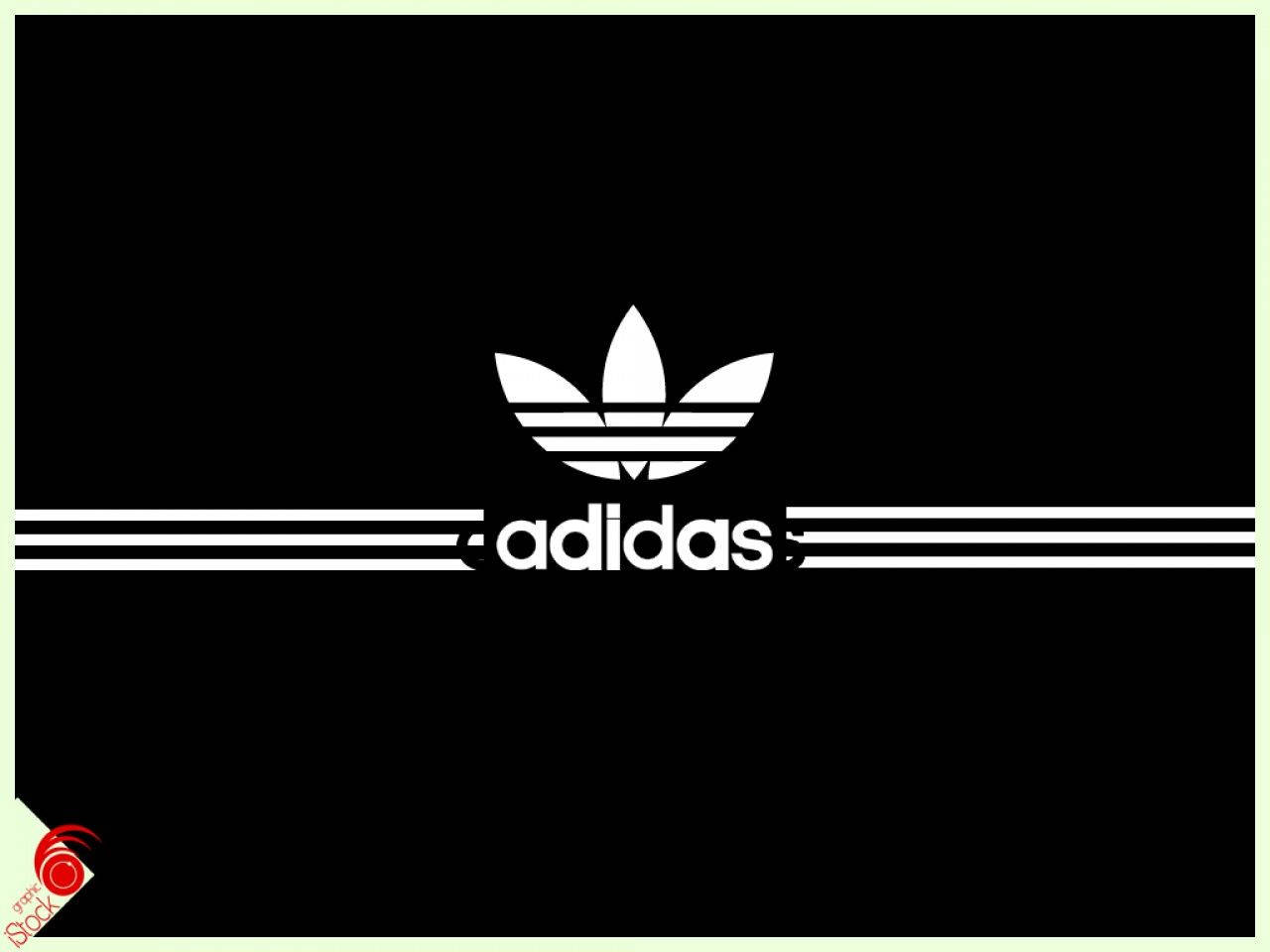 adidas, trefoil, stripes, HD Desktop Wallpaper