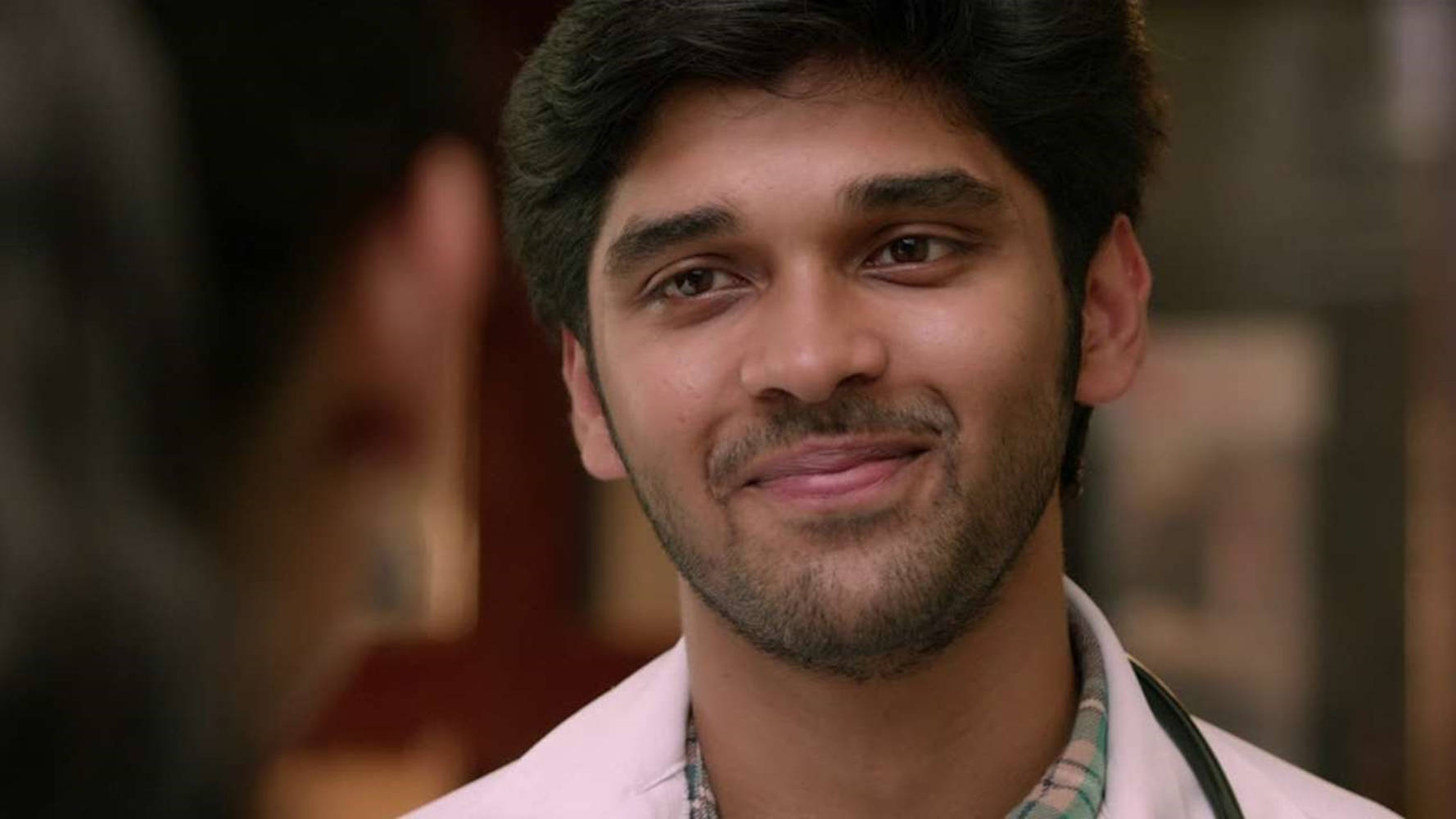 Adithya Varma, white coat, stethoscope, HD Desktop Wallpaper