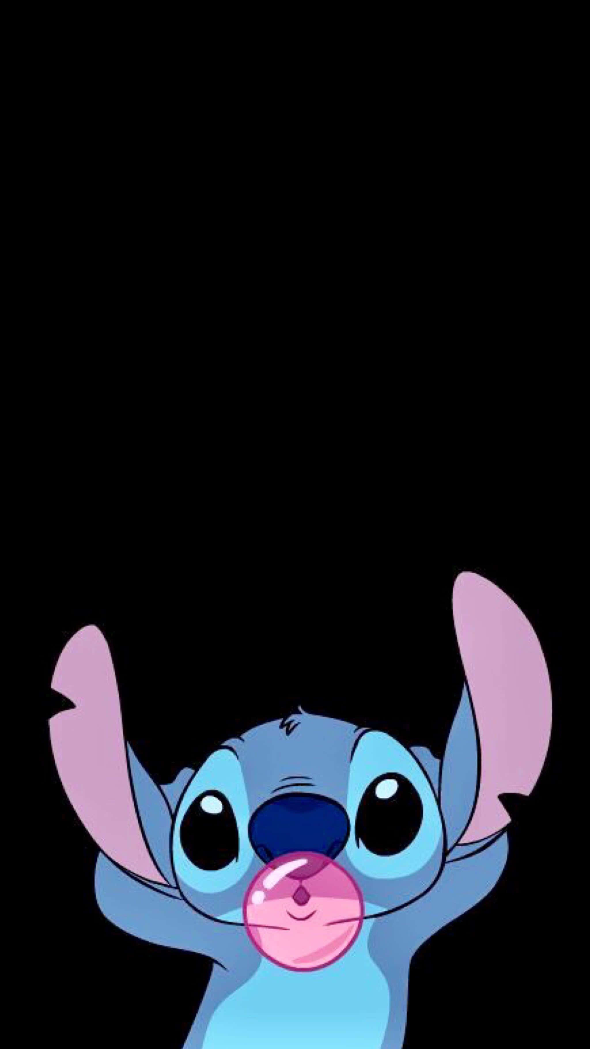Adorable Stitch, blue alien, big eyes, 2K Phone Wallpaper
