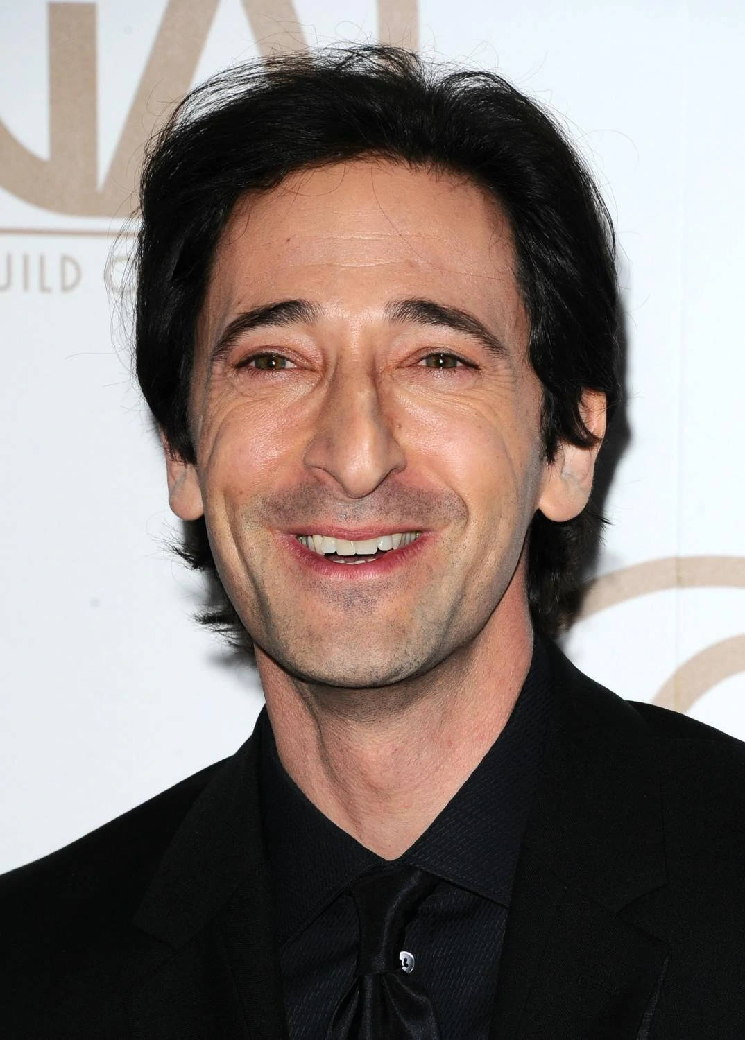 Adrien Brody, black suit, formal event, HD Phone Wallpaper