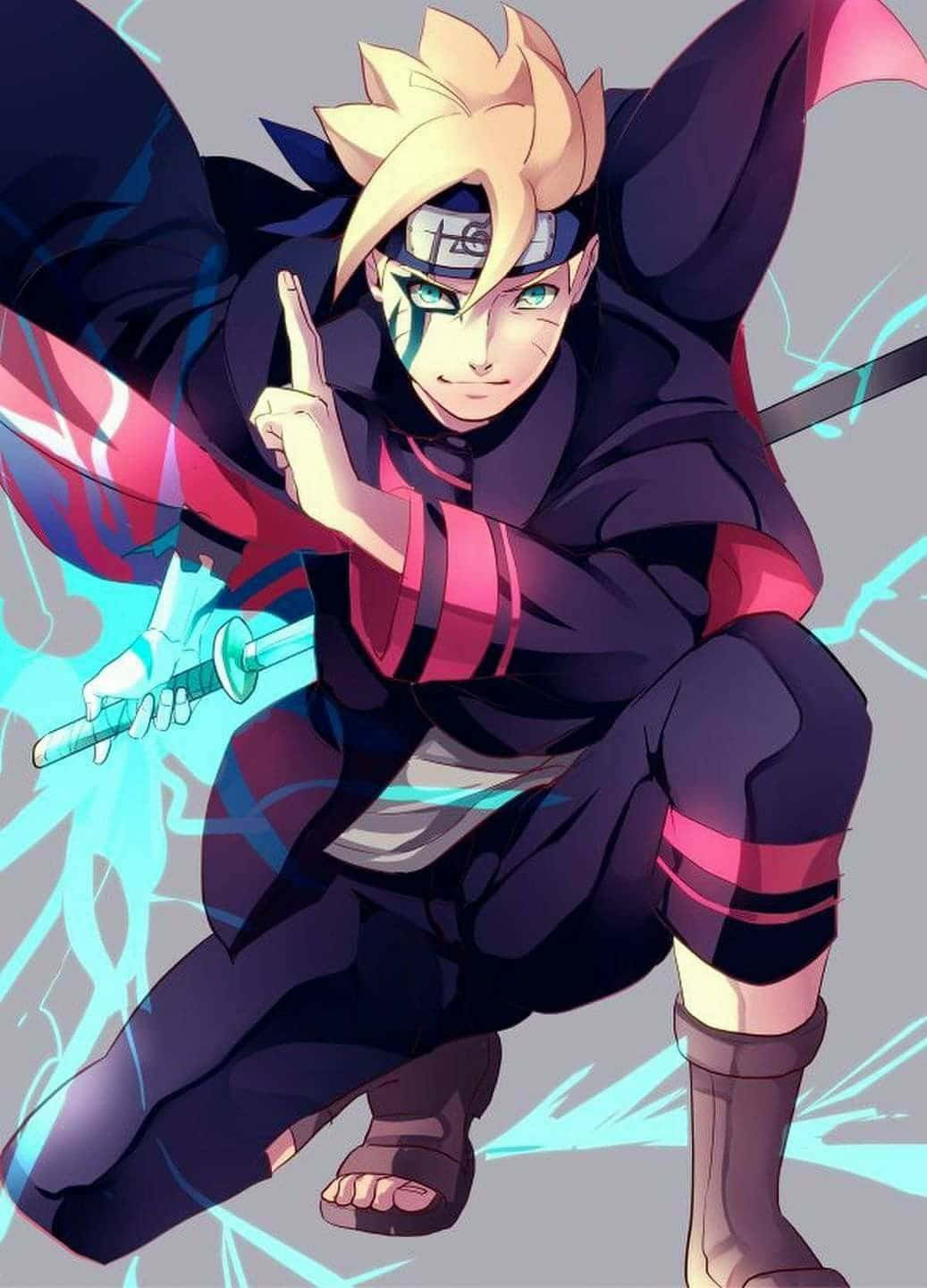 Adult Boruto, Boruto, glowing sword, HD Phone Wallpaper