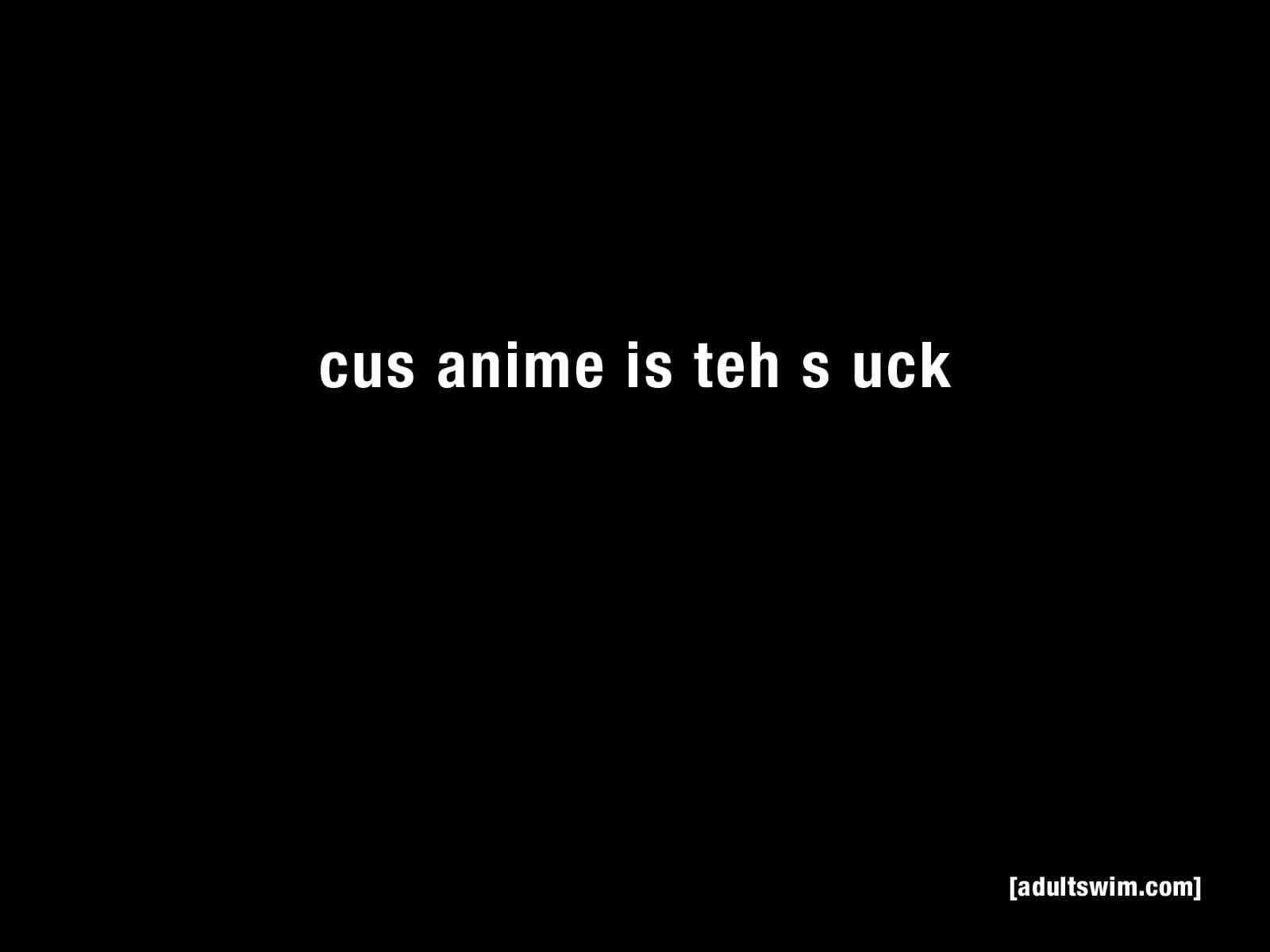 adultswim.com, black background, white text, HD Desktop Wallpaper