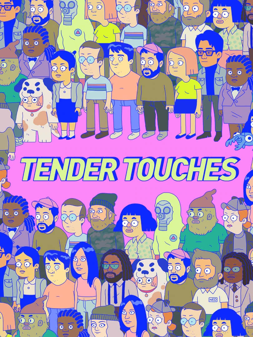 Adult Swim, cartoon poster, diverse illustrated characters, SD Phone Wallpaper