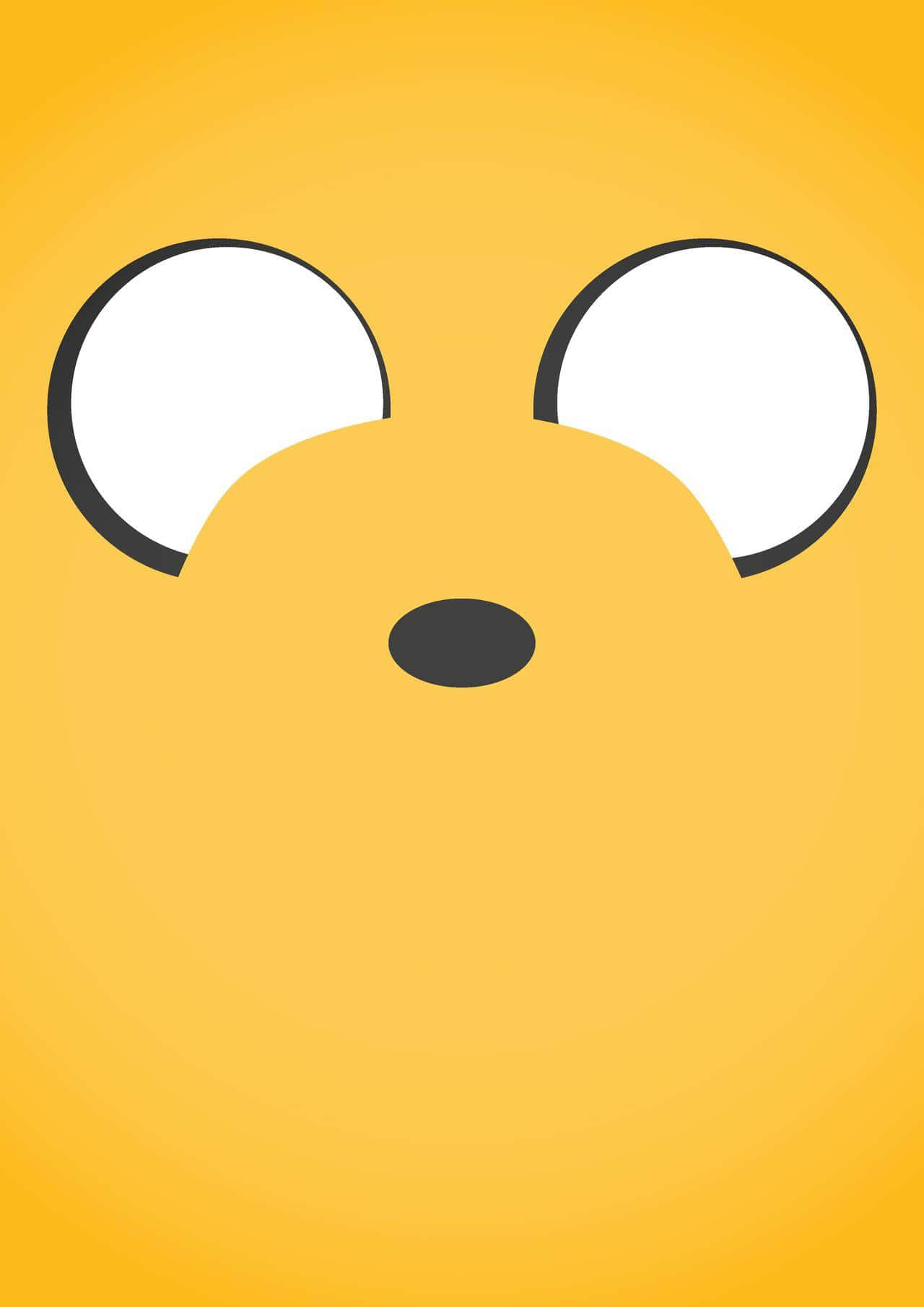 Adventure Time, iPhone, minimalist cartoon face, HD Phone Wallpaper