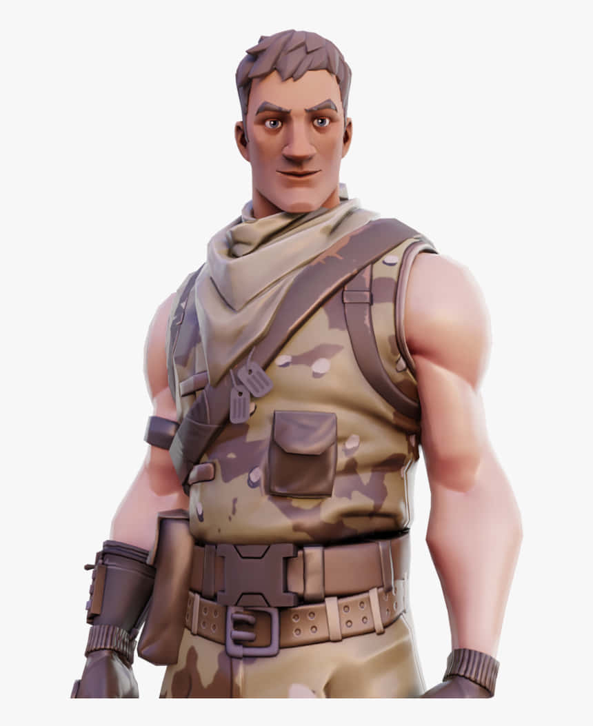 aerial assault trooper, desert camouflage gear, tactical vest, SD Phone Wallpaper