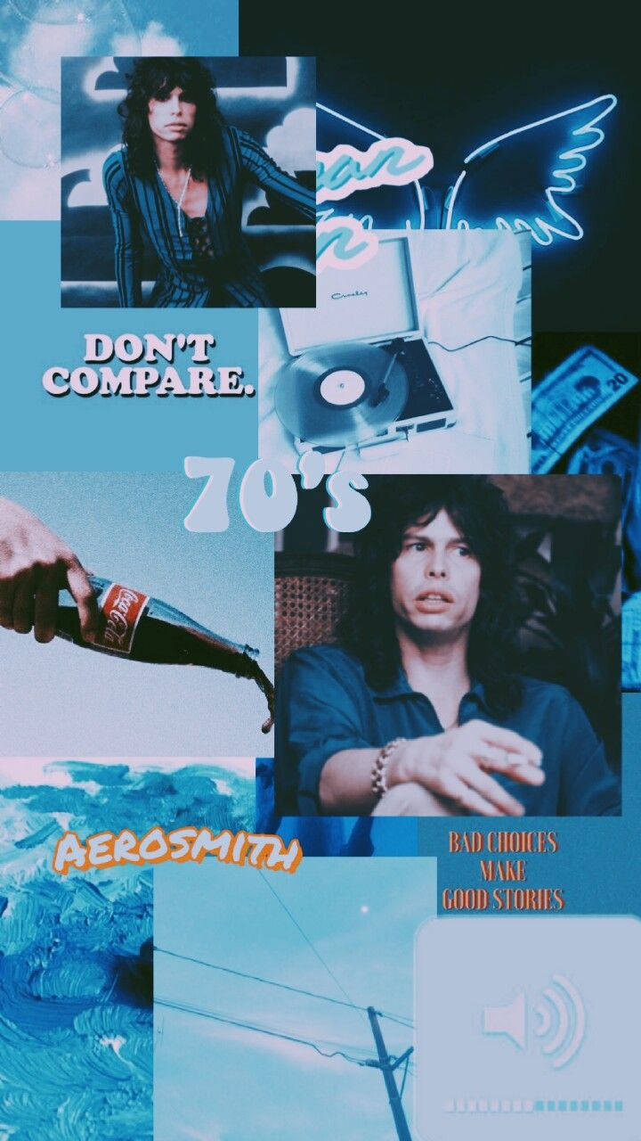 Aerosmith, 70s rock, vinyl records, HD Phone Wallpaper