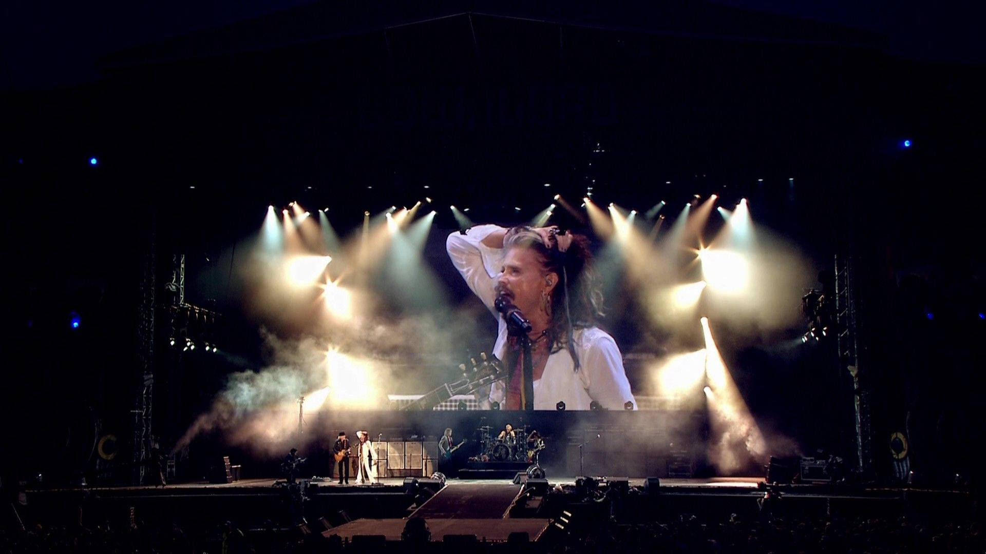 Aerosmith, rock band, live concert, Full HD Desktop Wallpaper