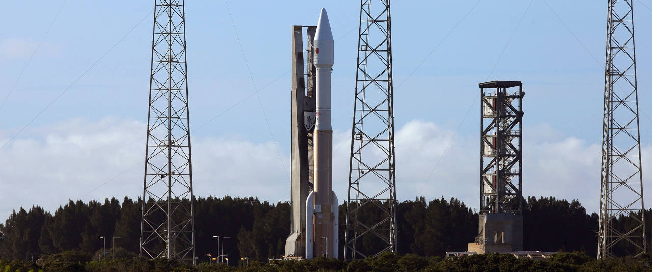Aerospace, rocket launch, white rocket, HD Desktop Wallpaper