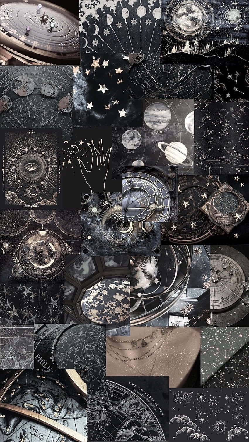 Aesthetic Astrology, astrolabes, planets, HD Phone Wallpaper