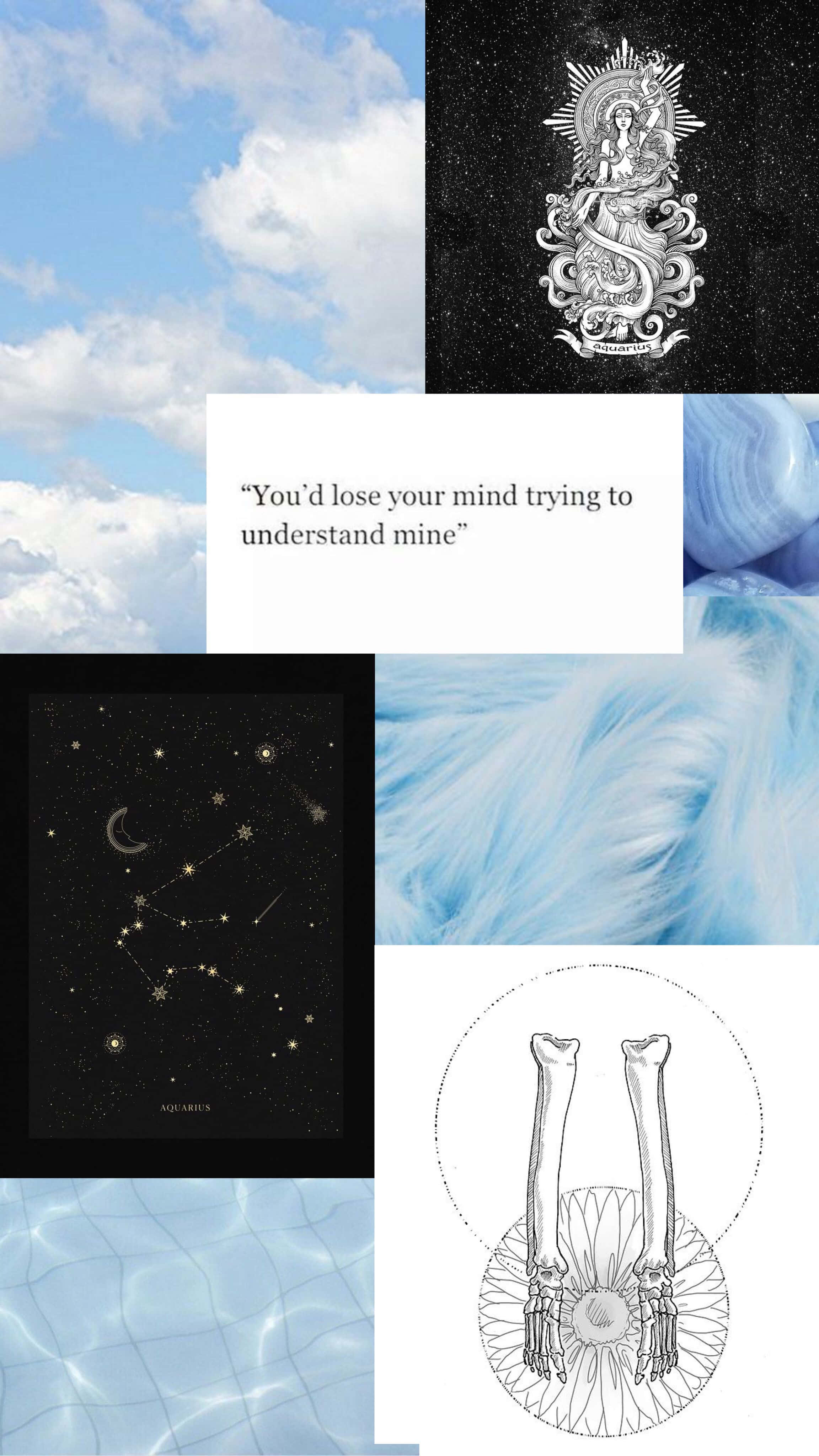 Aesthetic Astrology, celestial motifs, ethereal textures, 4K Phone Wallpaper