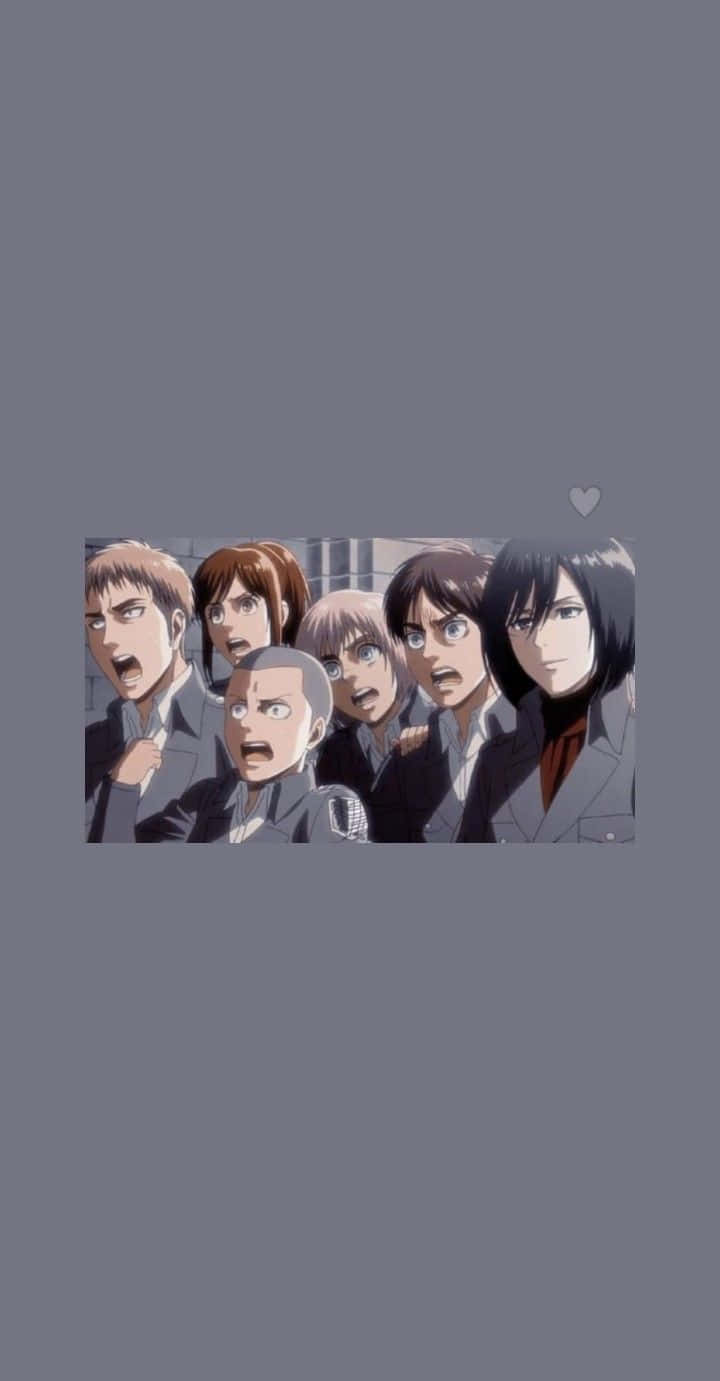 Attack on Titan, anime characters, military uniforms, HD Phone Wallpaper