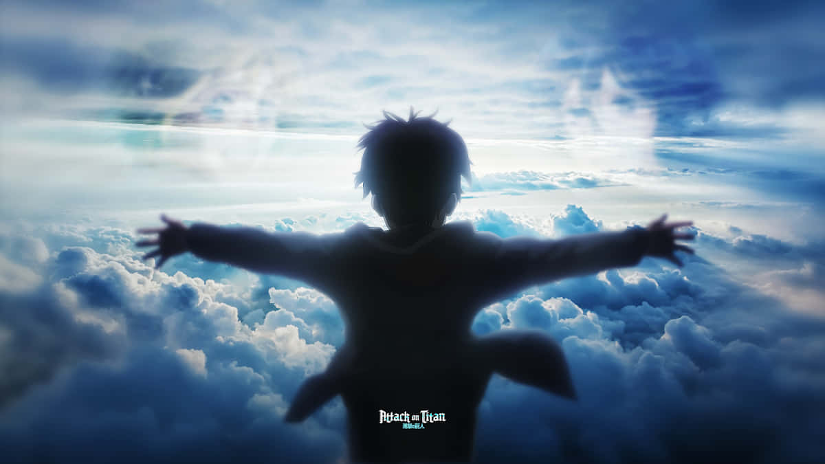 A O T, silhouette, child, SD Desktop Wallpaper