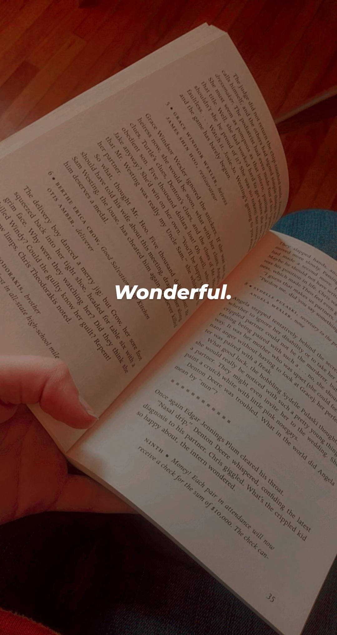 Wonderful, open book, text, Full HD Phone Wallpaper