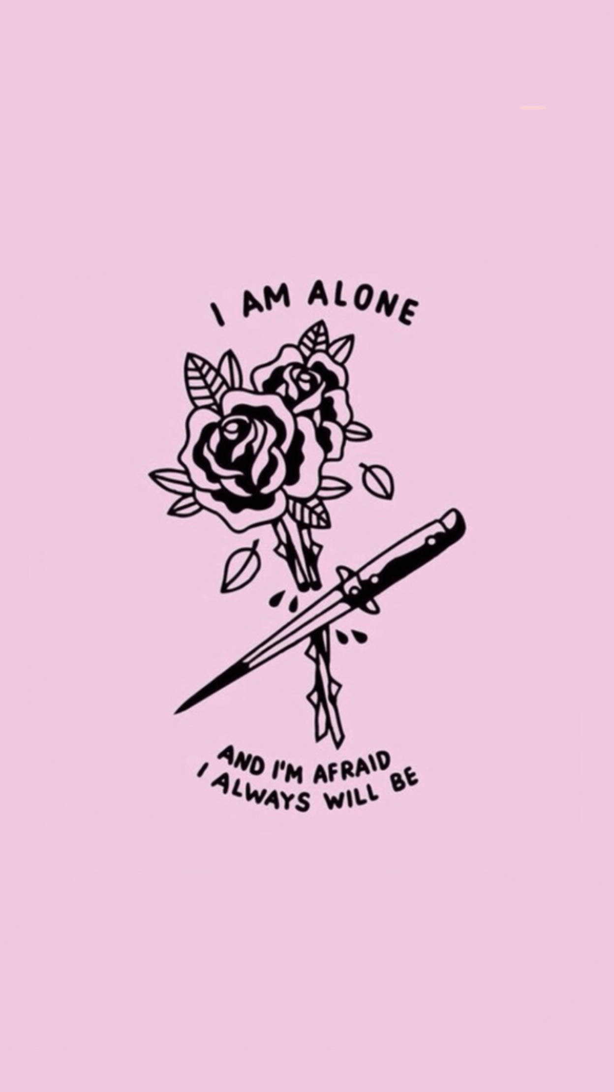 Aesthetic Boy, roses, dagger, Full HD Phone Wallpaper