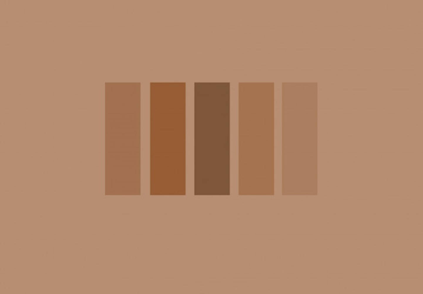 brown aesthetic bars laptop, earth-toned rectangles, muted terracotta background, HD Desktop Wallpaper