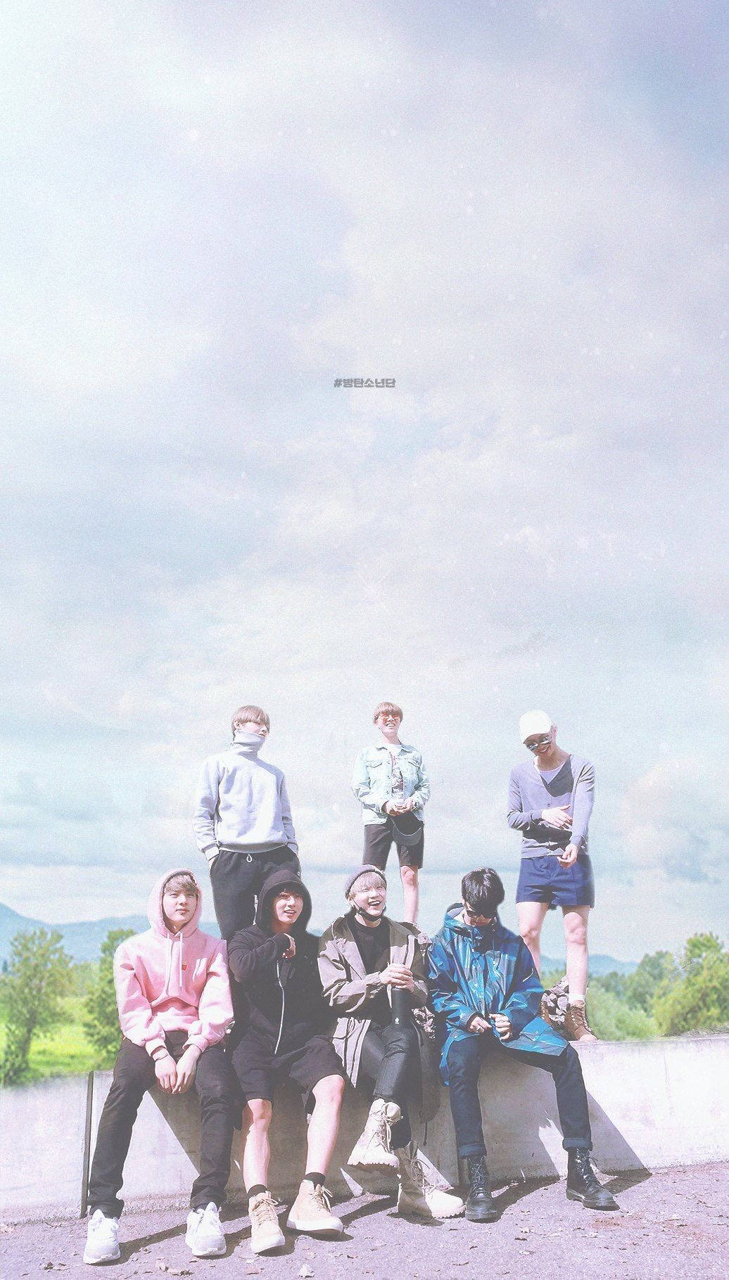 Aesthetic Bts, seven young men, casual outfits, HD Phone Wallpaper