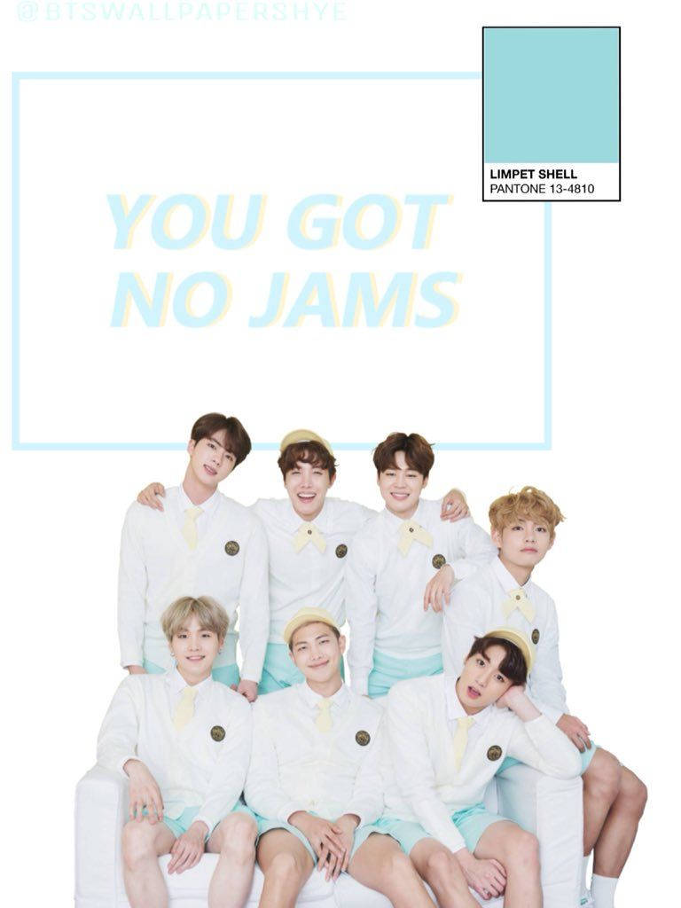 Aesthetic Bts, white jackets, light blue shorts, SD Phone Wallpaper