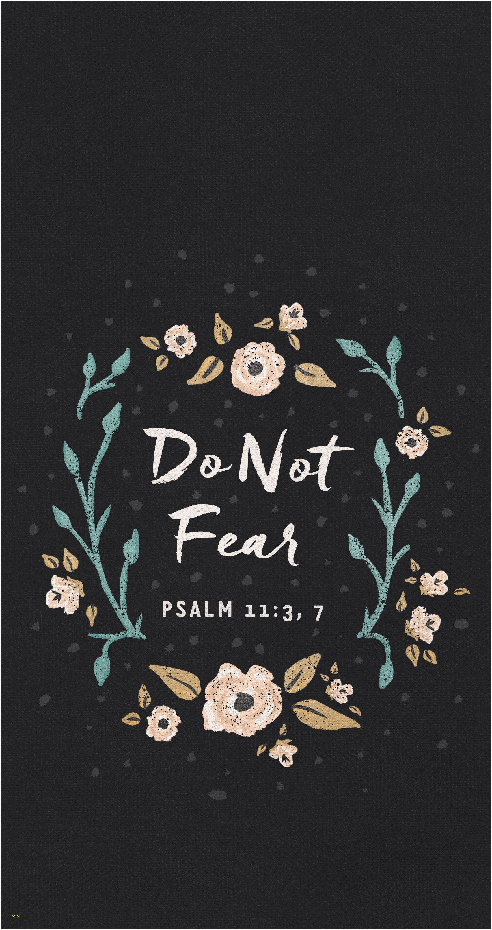 Do Not Fear, black textured wallpaper, white script, 2K Phone Wallpaper