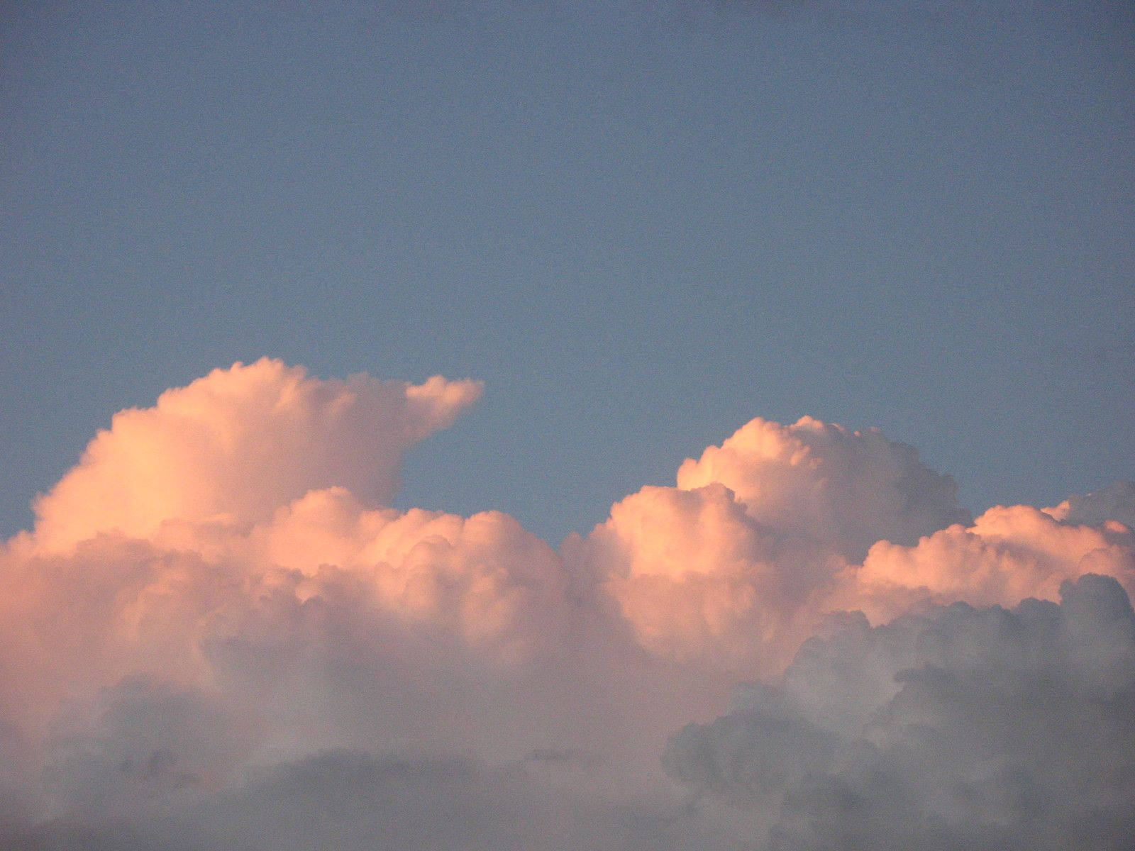 Stumpy, Aesthetic Cloud Desktop, peach, HD Desktop Wallpaper