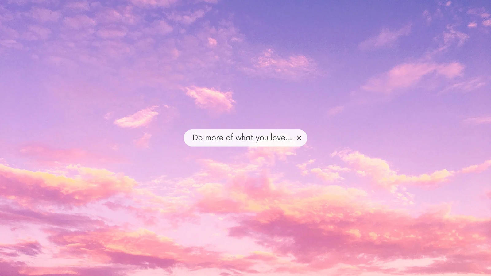 Aesthetic Cloud Desktop, pastel sky, sunset, HD Desktop Wallpaper