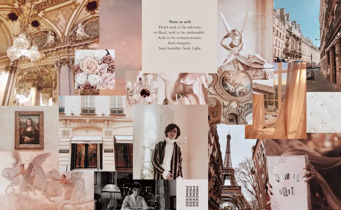 Aesthetic Collage Laptop