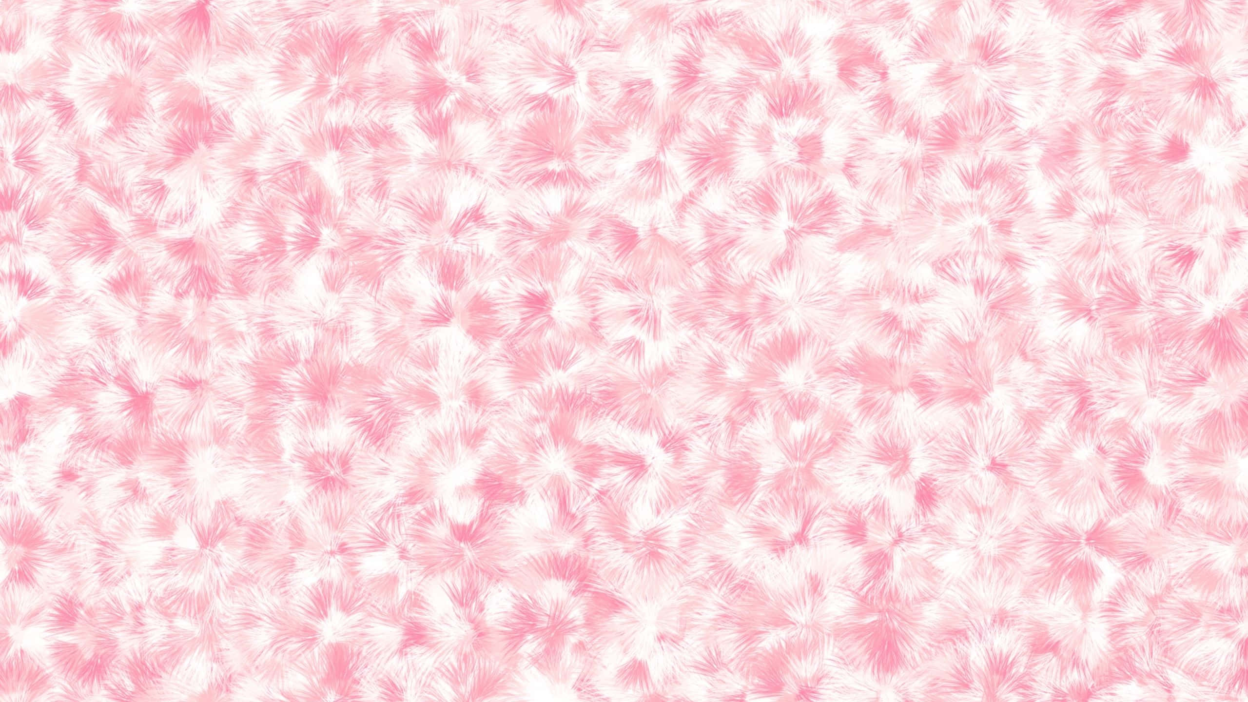 Aesthetic Computer Light Pink, feathery patterns, soft pink, 2K Desktop Wallpaper