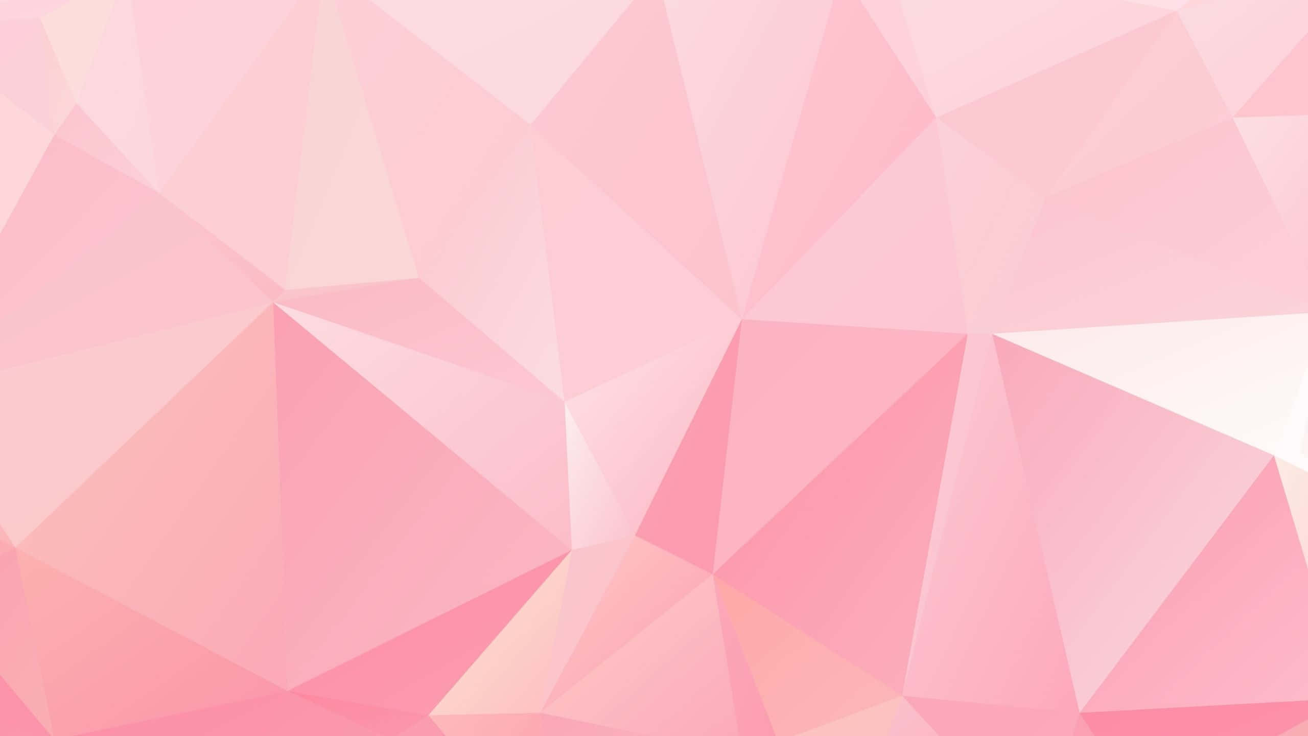 Aesthetic Computer Light Pink, soft pink, geometric, 2K Desktop Wallpaper