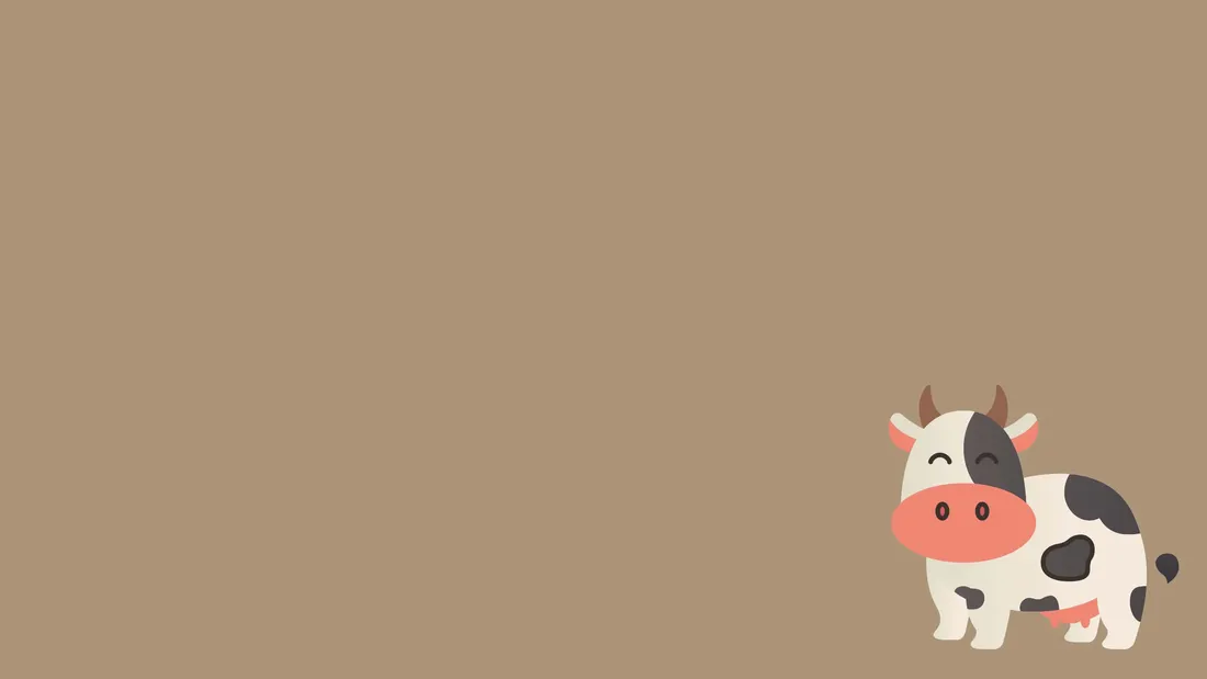 Aesthetic Cow
