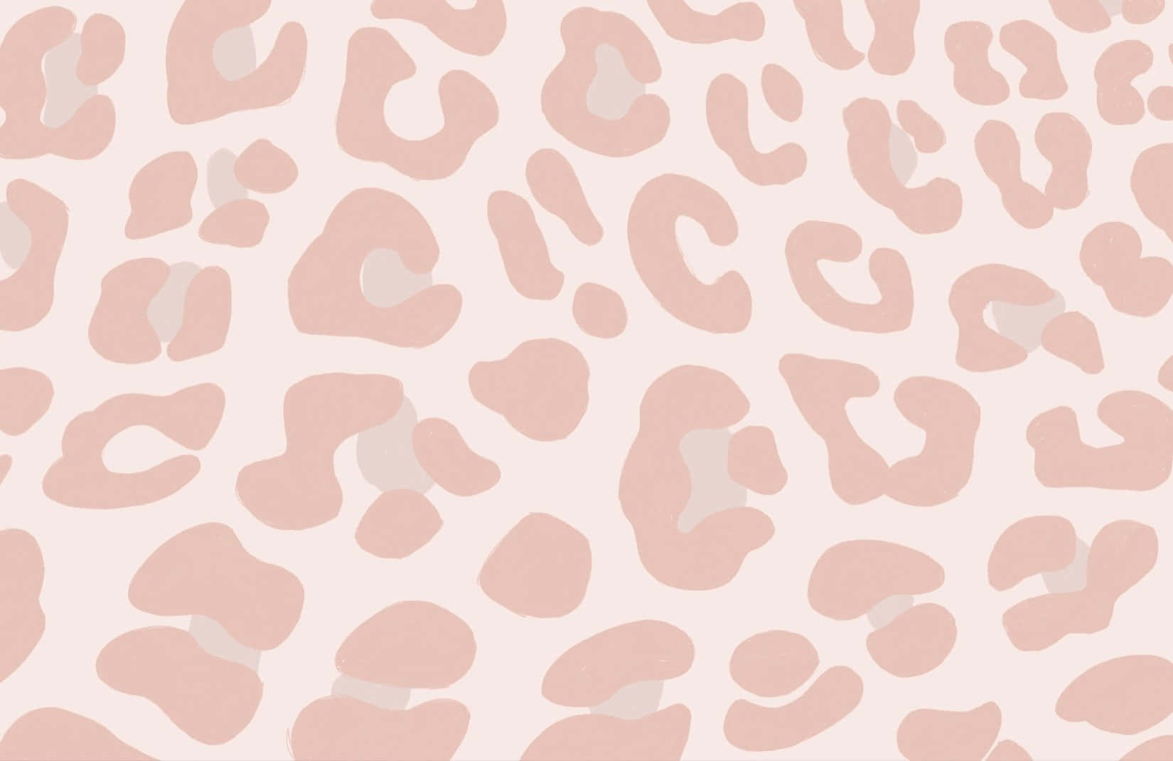 pink pastel cute cheetah print, soft pink, beige leopard print, HD Desktop Wallpaper
